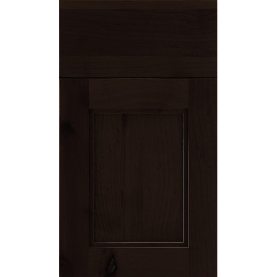 Square Cappuccino Dark Finish Square Cabinets