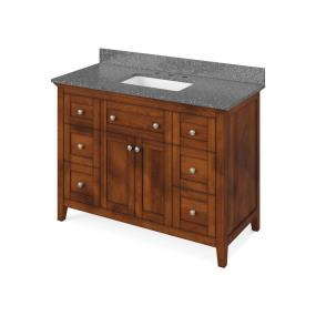 Base with Sink Top Chocolate Dark Finish Vanities