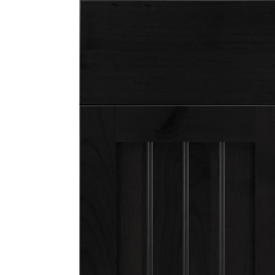 Square Charcoal Dark Finish Square Cabinets