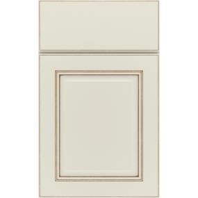 Square Icy Avalanche Toasted Almond Glaze - Paint Square Cabinets