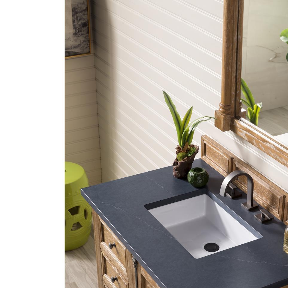 Base with Sink Top Driftwood Medium Finish Vanities