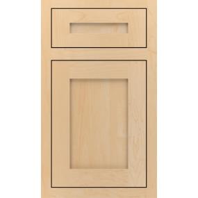 Inset Natural Light Finish Inset Cabinets