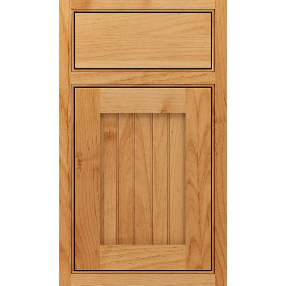 Square Natural Light Finish Square Cabinets