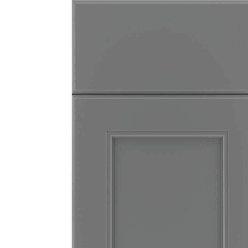 Square Cloudburst Paint - Grey Square Cabinets