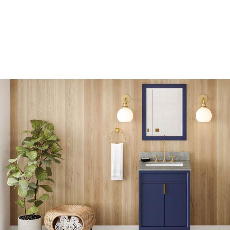 Base with Sink Top Hale Blue Blue / Purple Vanities