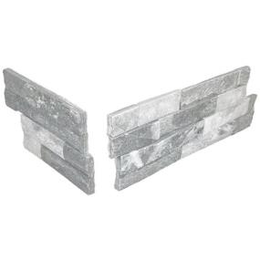 Tile Mountain Glacier Natural Cleft Gray Tile