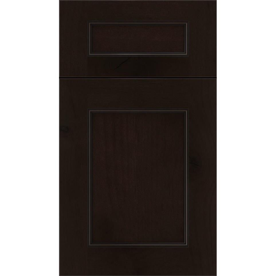 5 Piece Espresso Black Glaze Glaze - Stain 5 Piece Cabinets