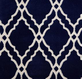 Pattern Navy Blue Carpet