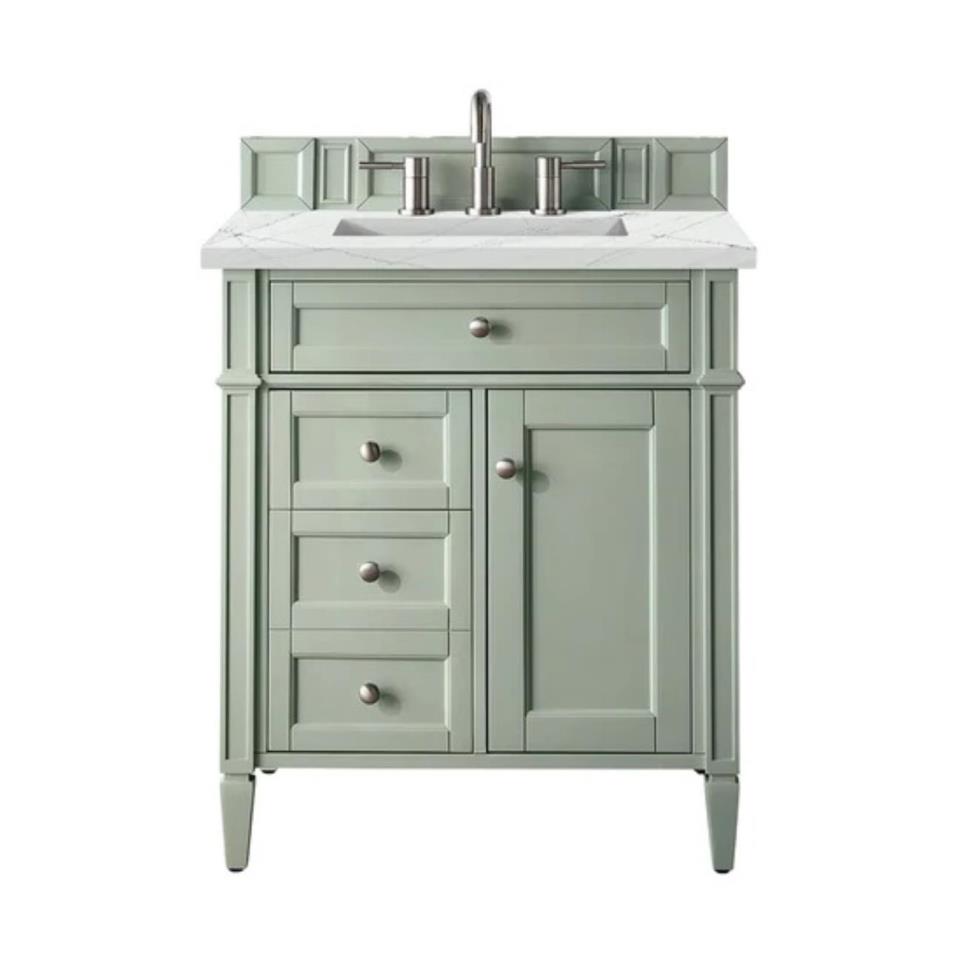 Base with Sink Top Sage Green Green Vanities