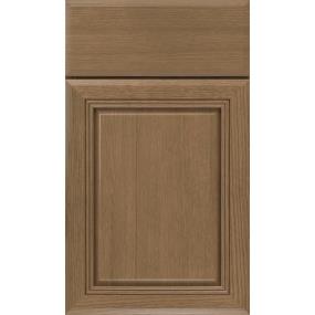 Square Buckskin Medium Finish Square Cabinets