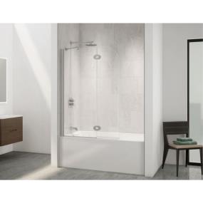 Door Chrome With Clear Glass Chrome Showers