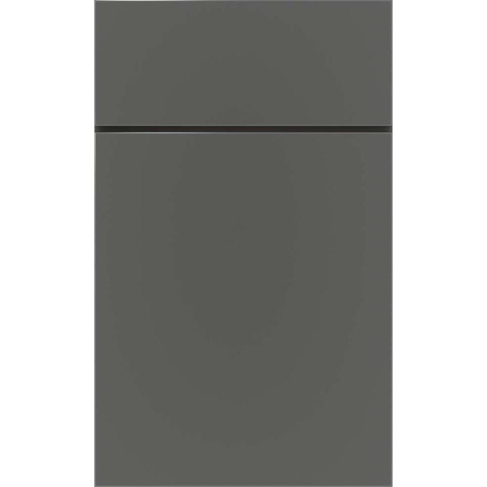 Slab Moonstone Paint - Grey Slab Cabinets