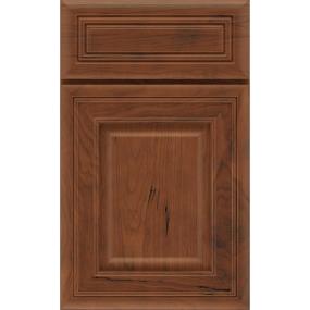 Square Tundra Dark Finish Square Cabinets