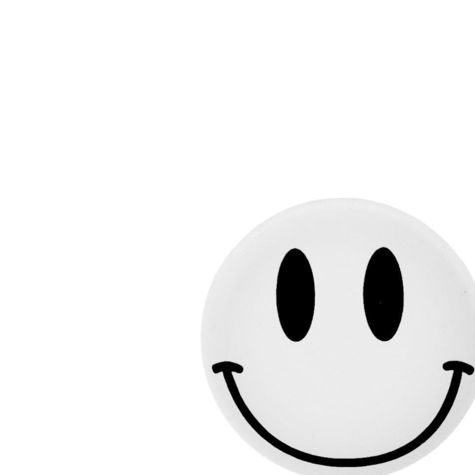 Knob Smiley White Knobs