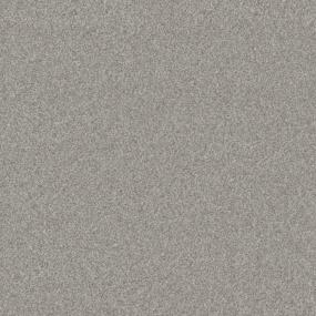 Textured Saxony True Believer Gray Carpet