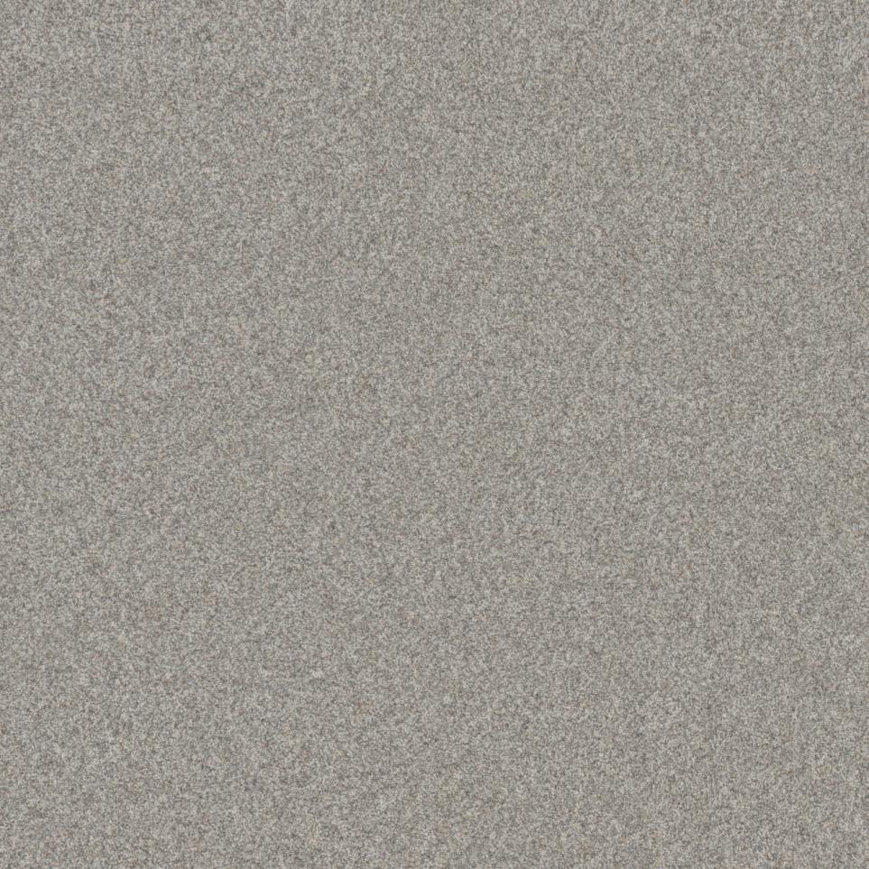 Textured Saxony True Believer Gray Carpet