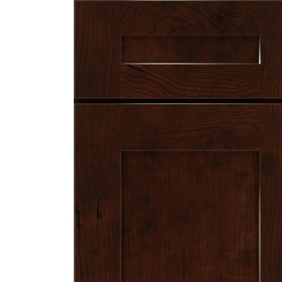 5 Piece Chocolate Dark Finish 5 Piece Cabinets