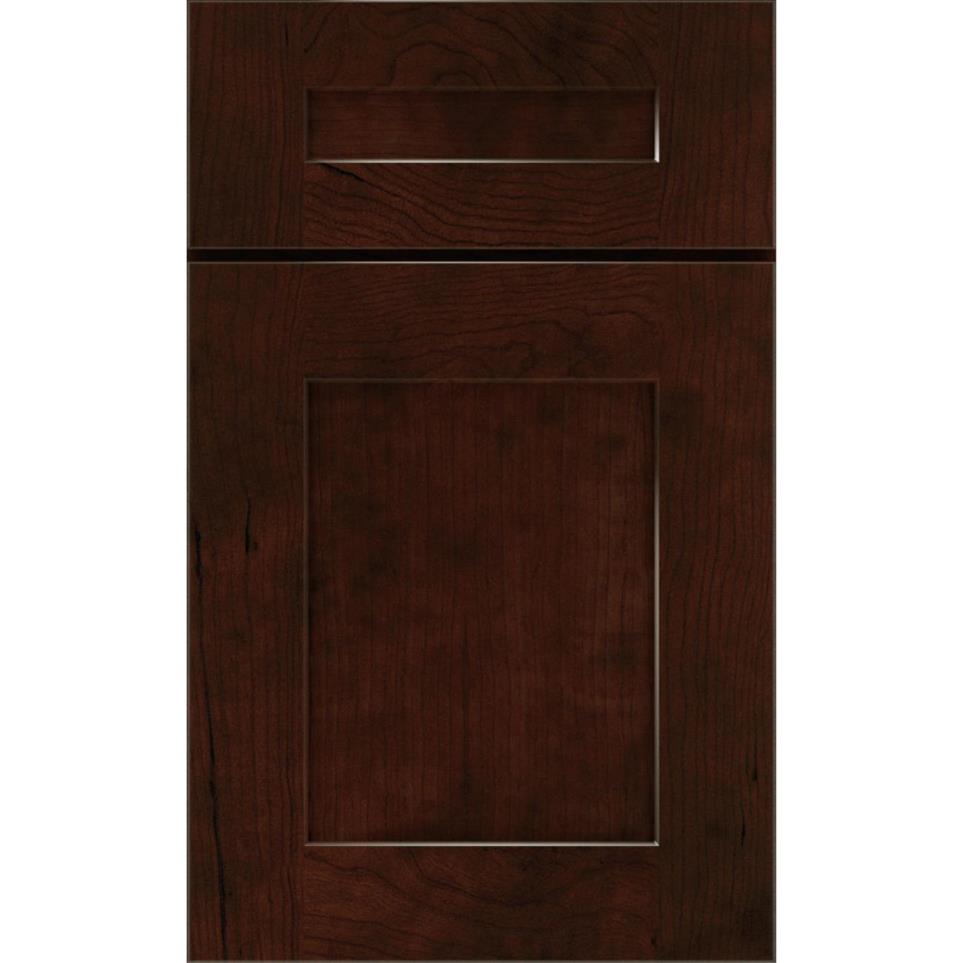 5 Piece Chocolate Dark Finish 5 Piece Cabinets