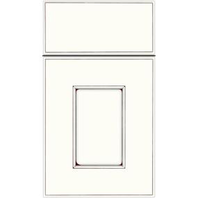 Square Alabaster Mocha Glaze Glaze - Paint Square Cabinets