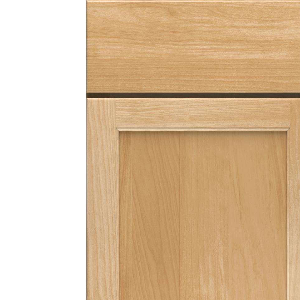 Square Natural Light Finish Square Cabinets