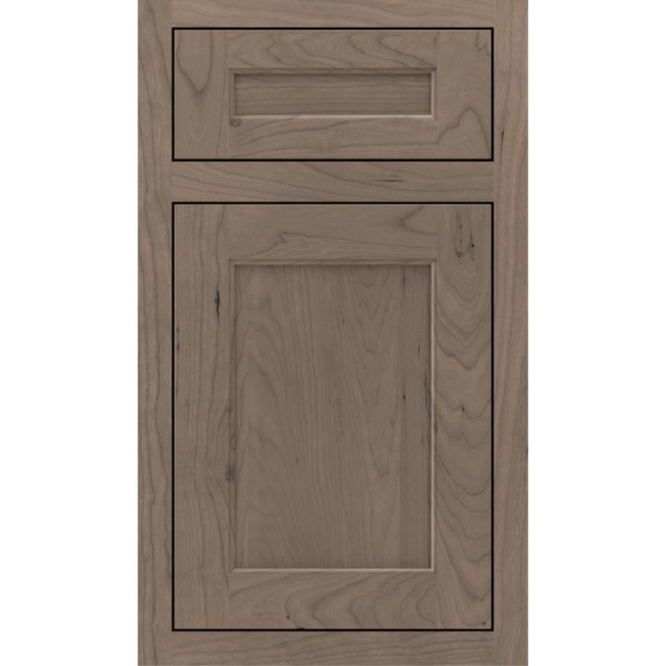 Square Cliff Medium Finish Square Cabinets