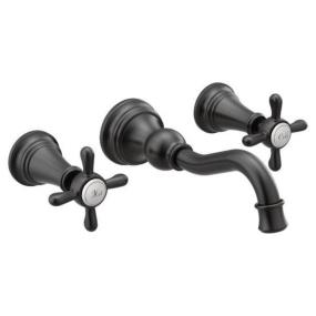 Bath Matte Black Black Faucets