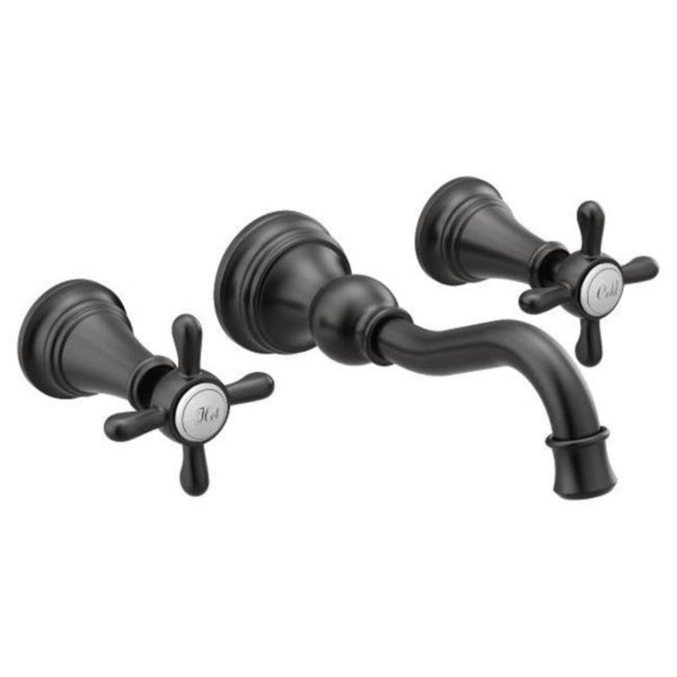 Bath Matte Black Black Faucets