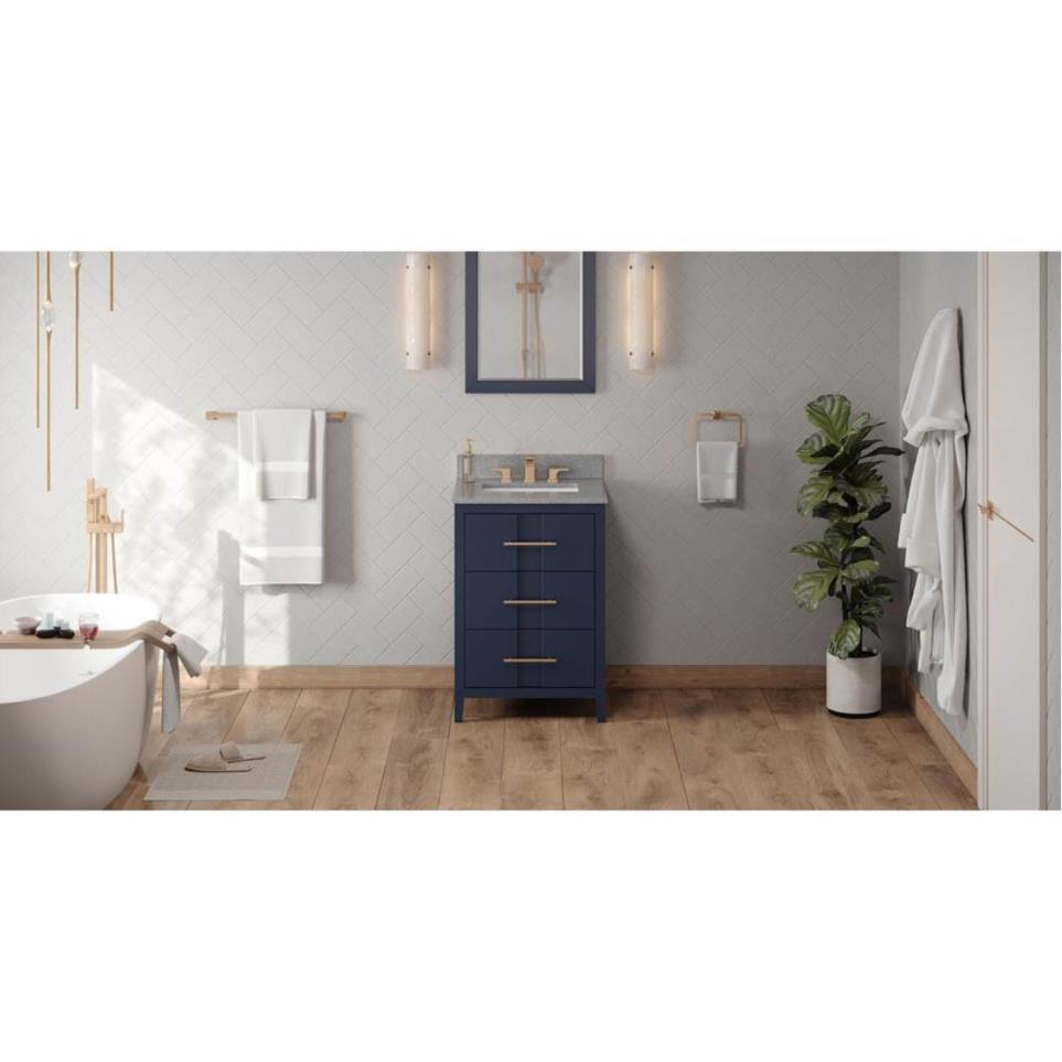Base with Sink Top Hale Blue Blue / Purple Vanities