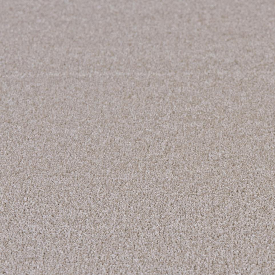 Plush Saxony Sandy Beach Gray Carpet