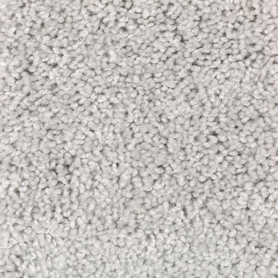 Textured Saxony Misty Morn White Carpet