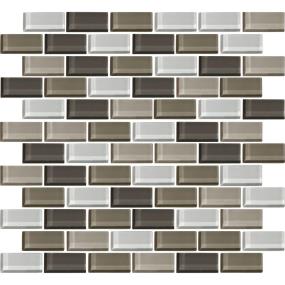 Mosaic Cashmere Glass Beige/Tan Tile