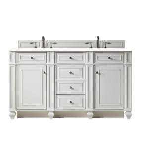 Base with Sink Top Bright White White Vanities