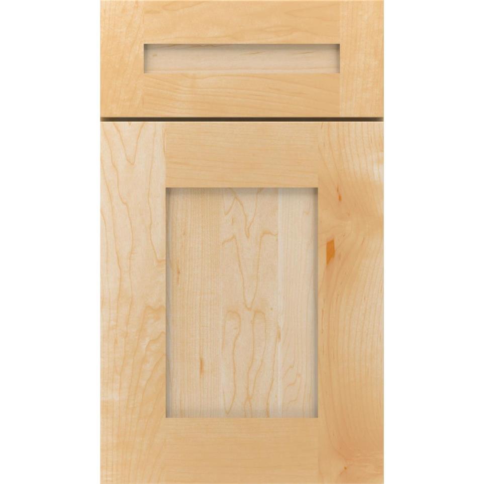 Square Natural Light Finish Square Cabinets