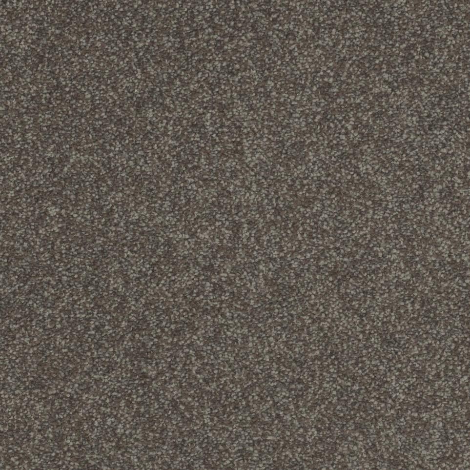 Textured Saxony Mountain Ledge Brown Carpet