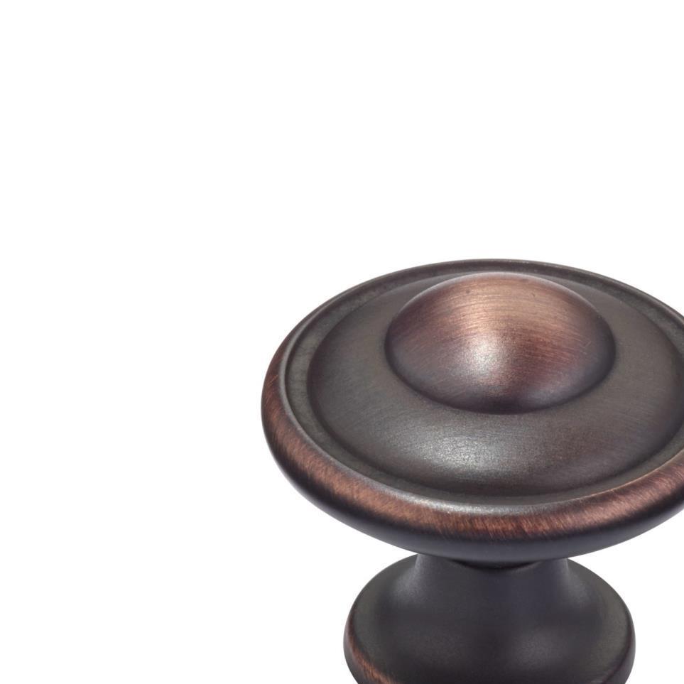 Knob Brushed Oil-Rubbed Bronze Bronze Knobs