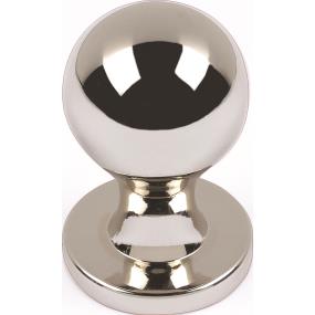 Knob Polished Nickel Nickel Knobs