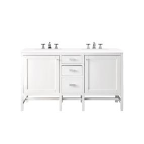 Base with Sink Top Glossy White White Vanities