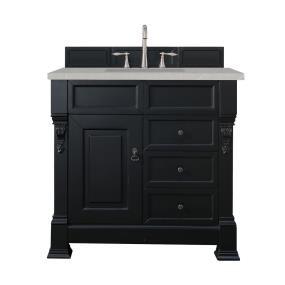 Base with Sink Top Antique Black Grey / Black Vanities