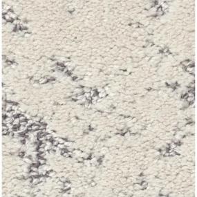 Pattern Spirit White Carpet