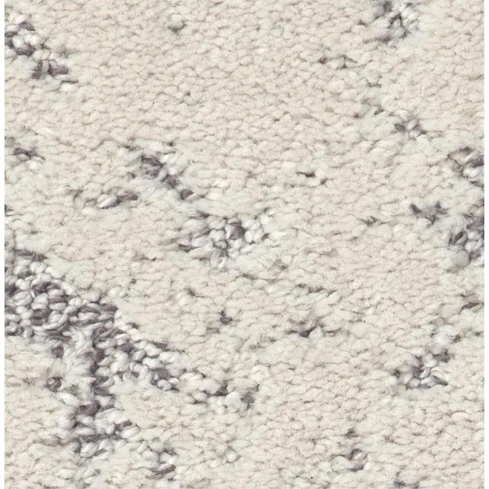 Pattern Spirit White Carpet