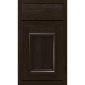 Square Teaberry Dark Finish Square Cabinets