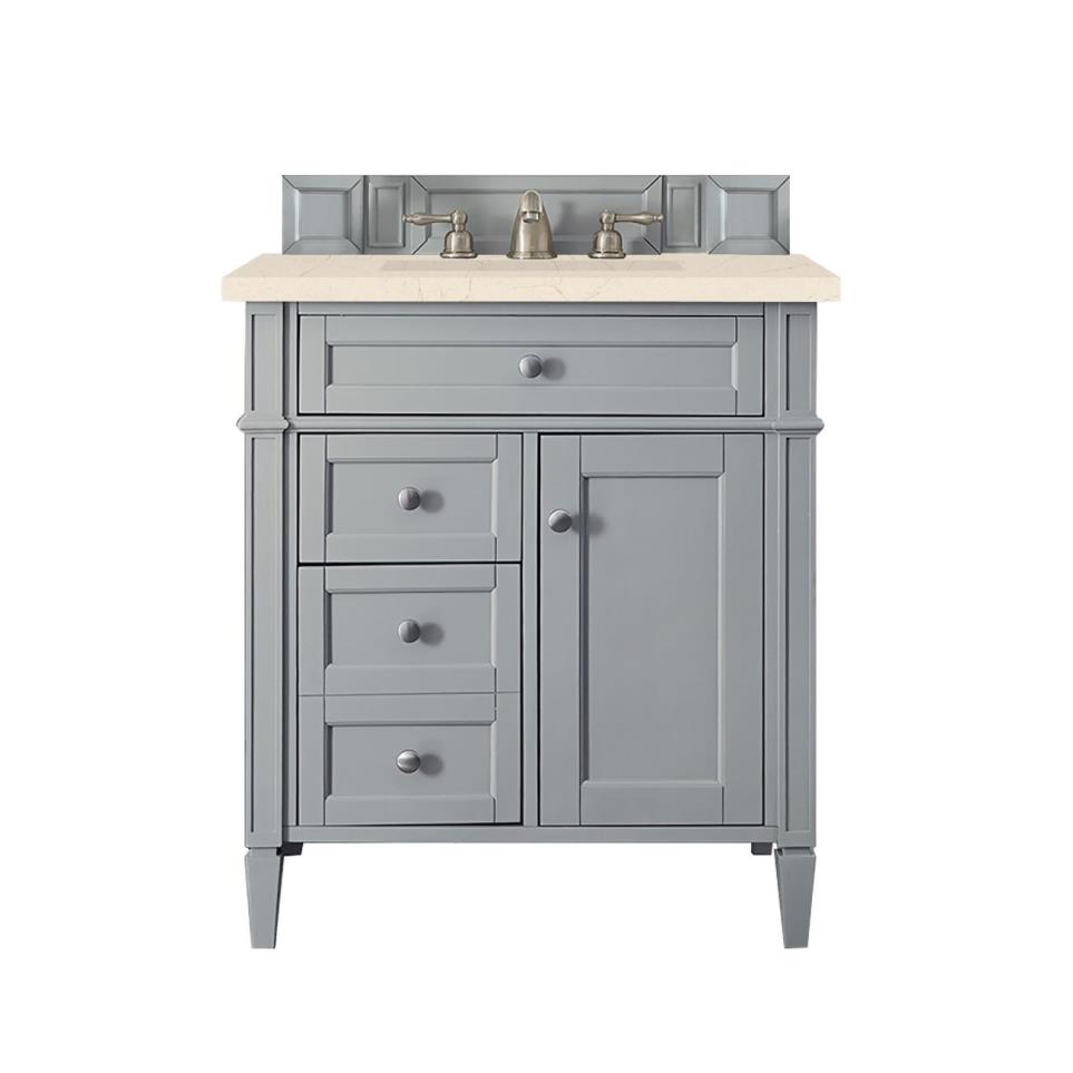 Base with Sink Top Urban Gray Grey / Black Vanities