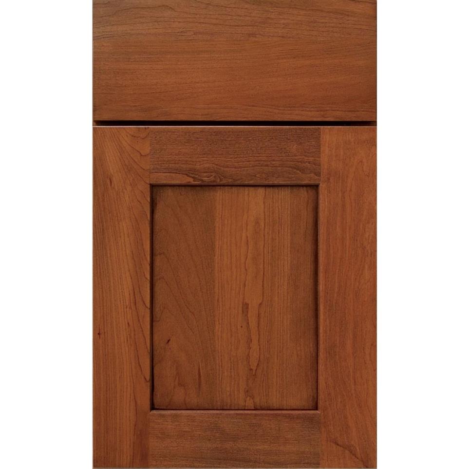 Square Coffee Medium Finish Square Cabinets