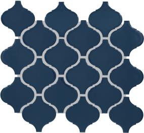Mosaic Galaxy Glossy Blue Tile