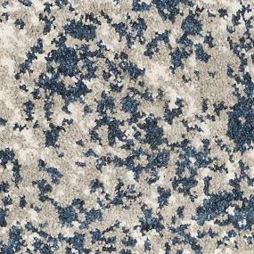 Pattern Starry Night Blue Carpet