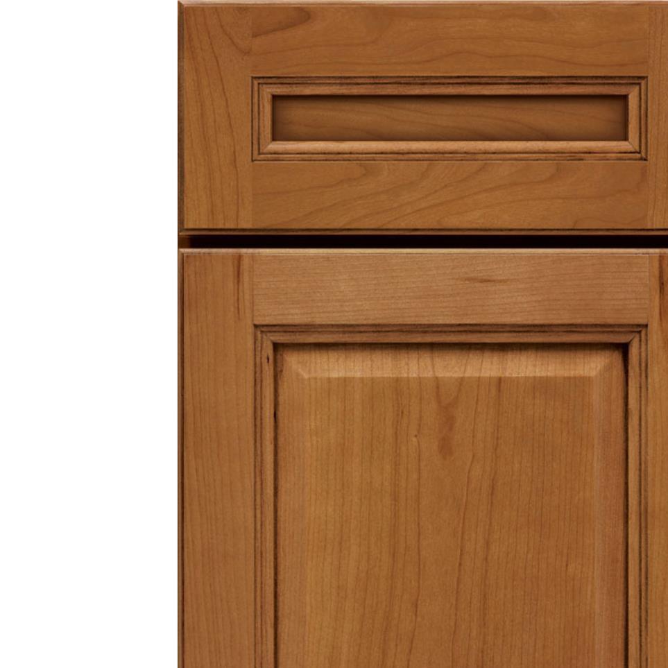 5 Piece Palomino Medium Finish 5 Piece Cabinets