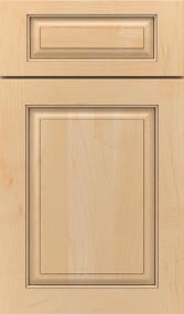 5 Piece Natural Toasted Almond Penned Glaze - Stain Cabinets