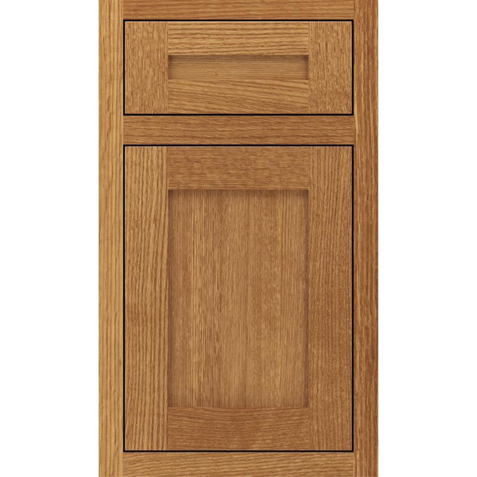 Square Wheatfield Light Finish Square Cabinets