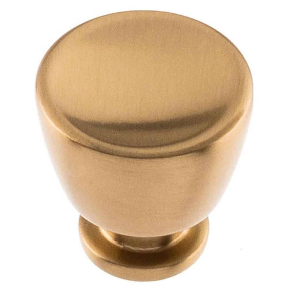 Knob Warm Brass Brass / Gold Knobs