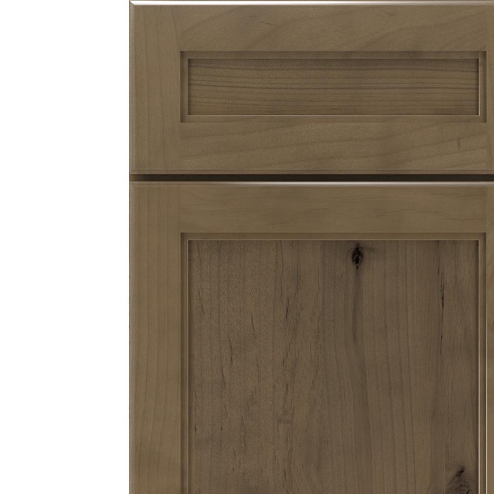 Square Morel Medium Finish Square Cabinets